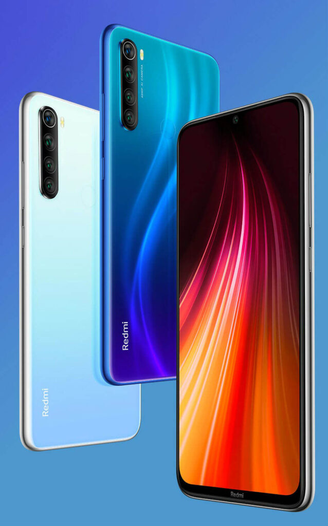 Redmi Note 8 comparte diseño con su antecesor