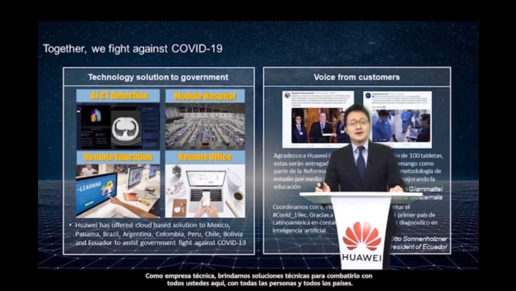 Steven Zhu presidente de Huawei Enterprise para Latinoamérica