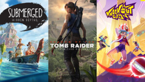 Submereged, Shadow of the Tomb Raider y pack de Knockout City gratis en Epic Games junto a nuevas ofertas en videojuegos