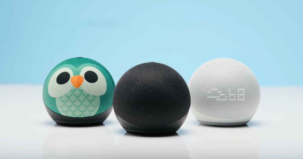 Parlante  Echo Dot Alexa 5 Generación para Niños Buho