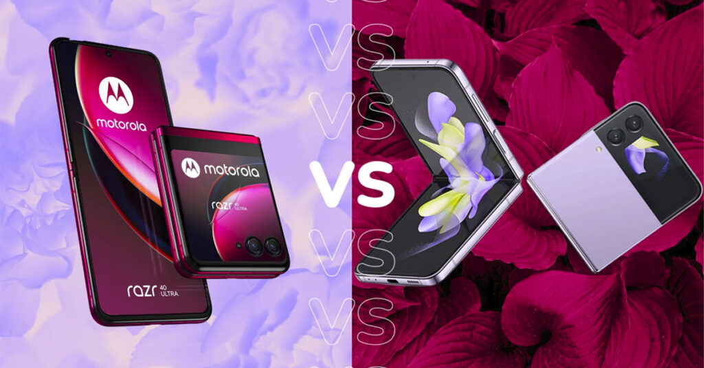 samsung galaxy z flip4 vs motorola razr 40 ultra