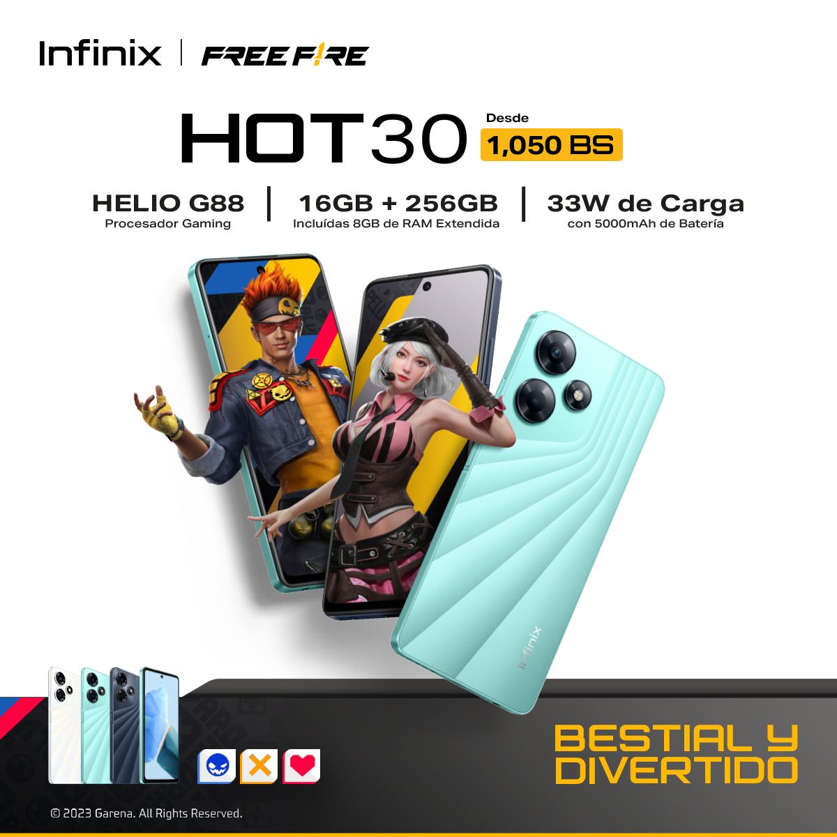 ¡el Infinix Hot 30 Ya Llegó A Bolivia Tecnobit