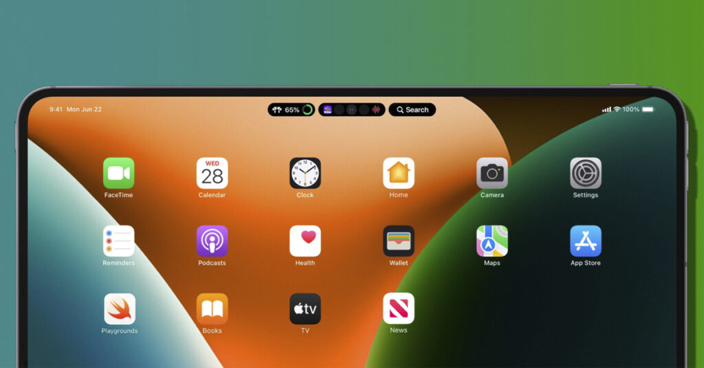 iPad Dynamic Island