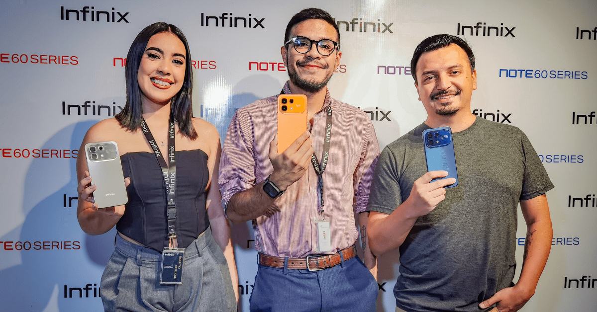 INFINIX presenta oficialmente la nueva Serie NOTE 60 en Bolivia