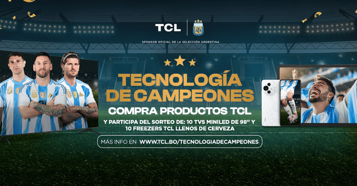 Tecnología de Campeones: Así puedes participar y ganar con TCL